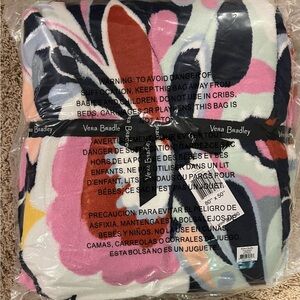 Vera Bradley Mod Paisley Floral Throw Blanket